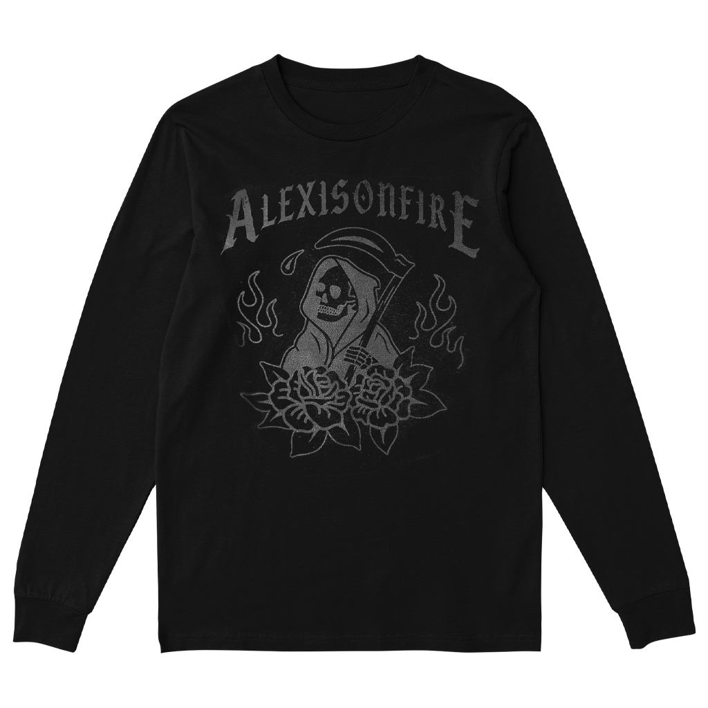 Black-Out Grim Reaper Longsleeve T-Shirt