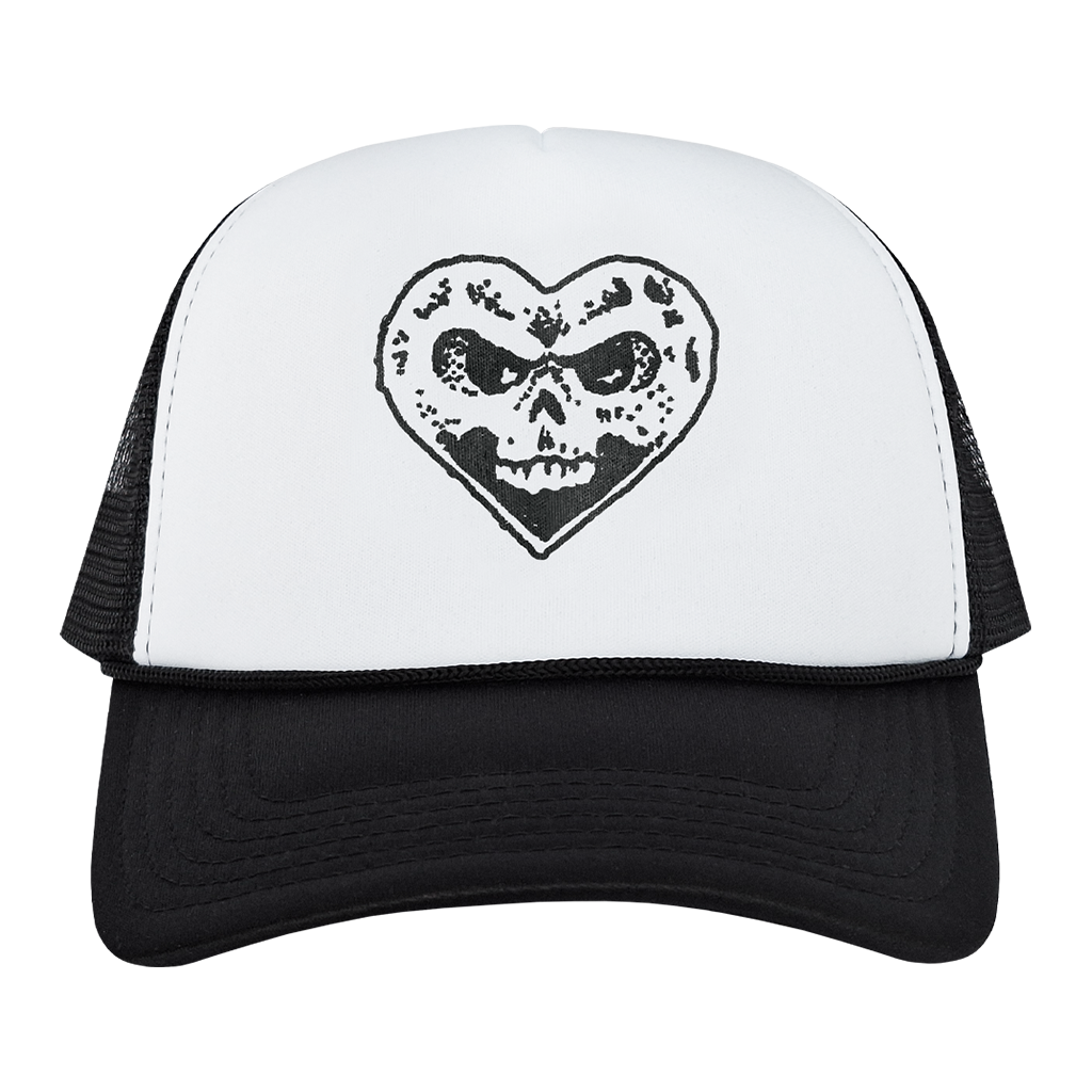 Watch Out! Heartskull Trucker Hat