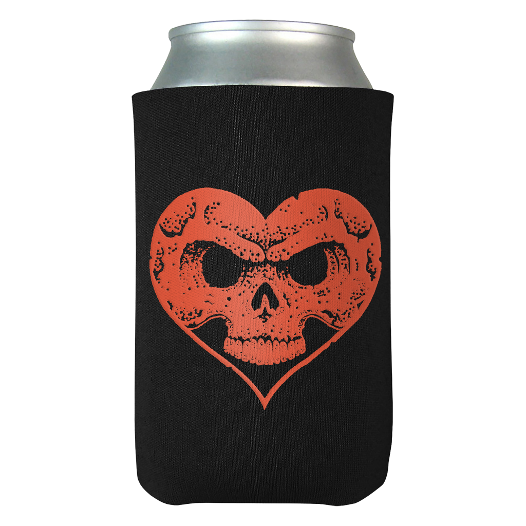 Heartskull 12 oz. Koozie