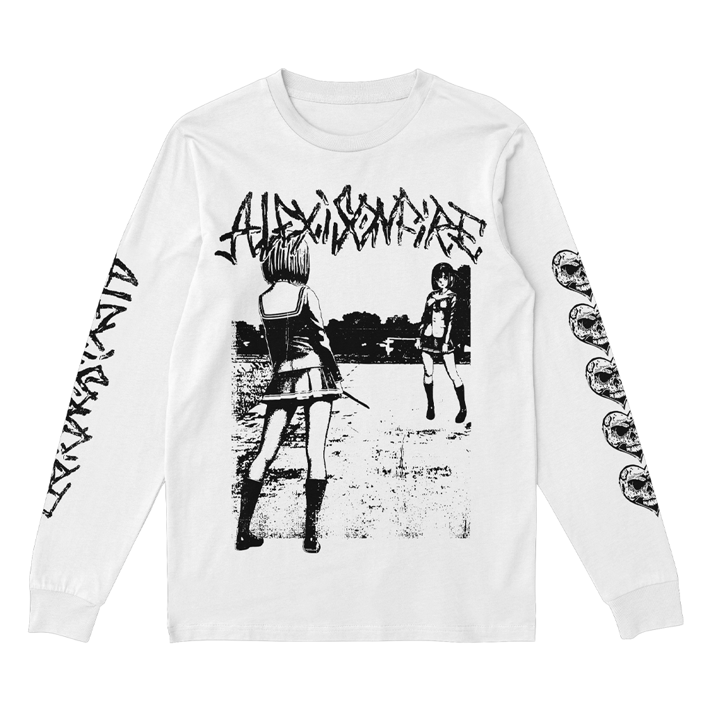 Anime Knife Fight Longsleeve T-Shirt