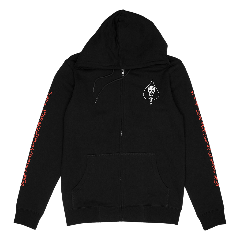 Dog Chain Zip Hoodie