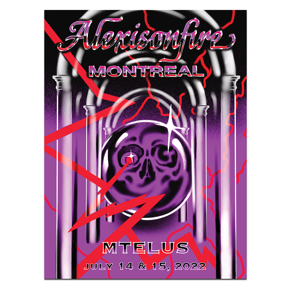 Montreal, QC MTelus Poster - July 14 &amp; 15, 2022