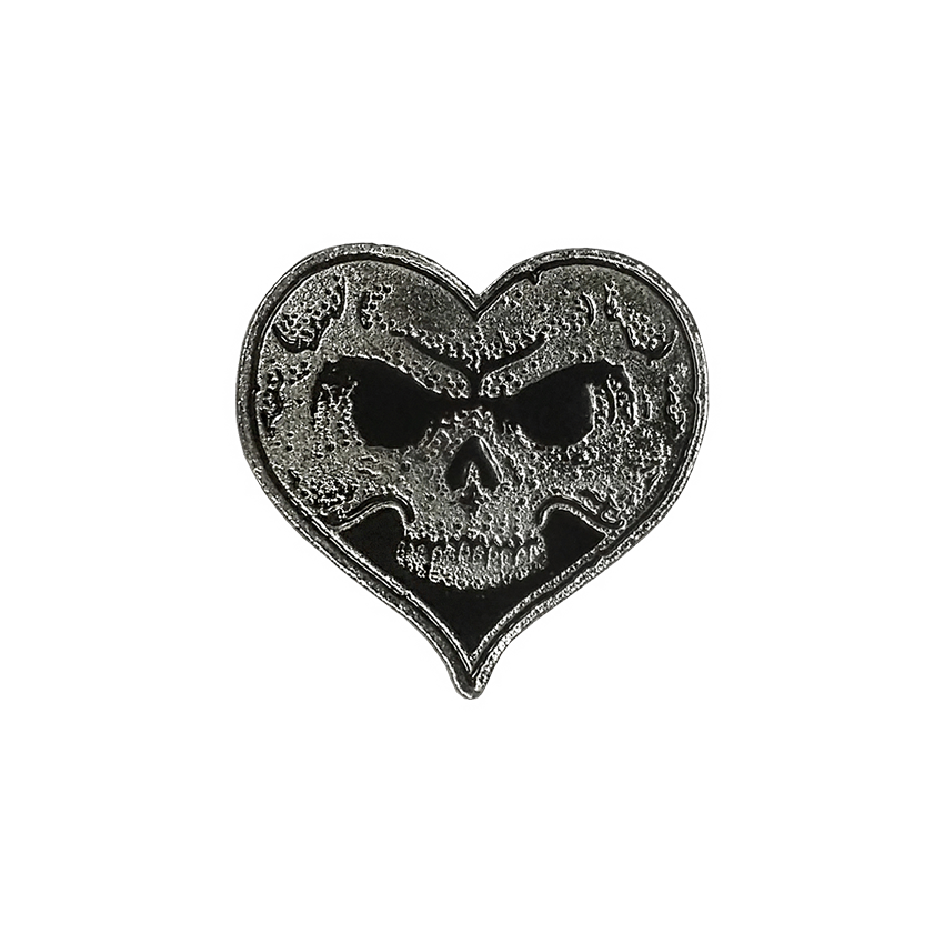 Heartskull Lapel Pin